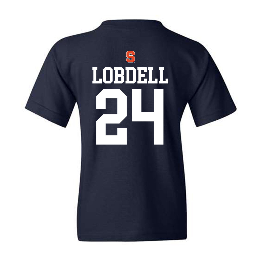 Syracuse - NCAA Men's Basketball : Noah Lobdell - Sports Shersey Youth T-Shirt