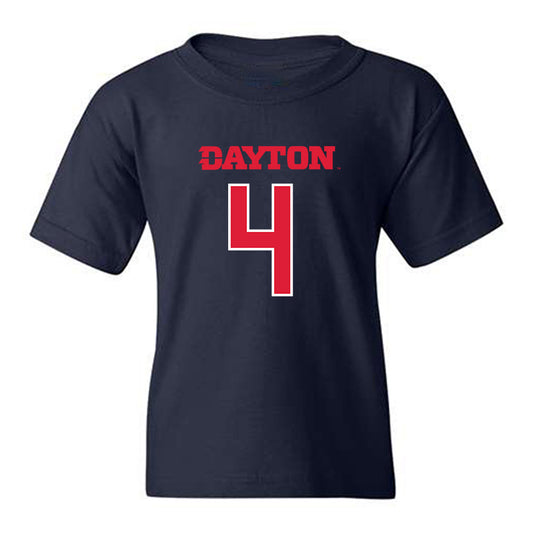 Dayton - NCAA Men's Basketball : Jordan Derkack - Classic Shersey Youth T-Shirt-0