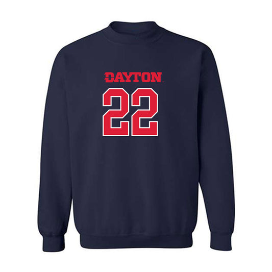 Dayton - NCAA Men's Basketball : Damon Friery - Classic Shersey Crewneck Sweatshirt-0