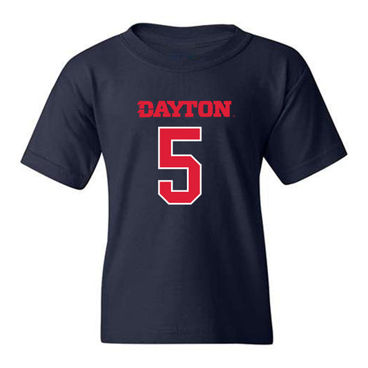Dayton - NCAA Men's Basketball : Adam Njie Jr. - Classic Shersey Youth T-Shirt-0