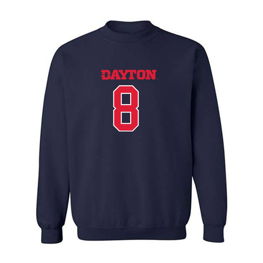 Dayton - NCAA Men's Basketball : Jaron McKie - Classic Shersey Crewneck Sweatshirt-0