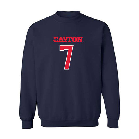 Dayton - NCAA Men's Basketball : Keonte Jones - Classic Shersey Crewneck Sweatshirt-0