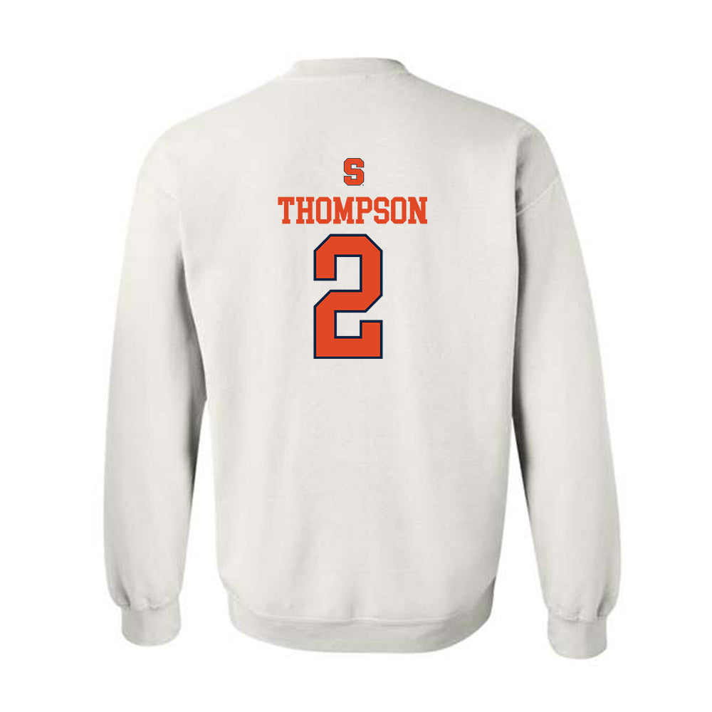 Syracuse - NCAA Women's Basketball : Journey Thompson - Classic Shersey Crewneck Sweatshirt