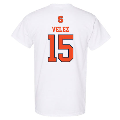Syracuse - NCAA Women's Basketball : Angelica Velez - Classic Shersey T-Shirt-1