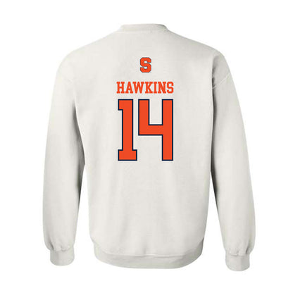 Syracuse - NCAA Women's Basketball : Shy Hawkins - Classic Shersey Crewneck Sweatshirt-1