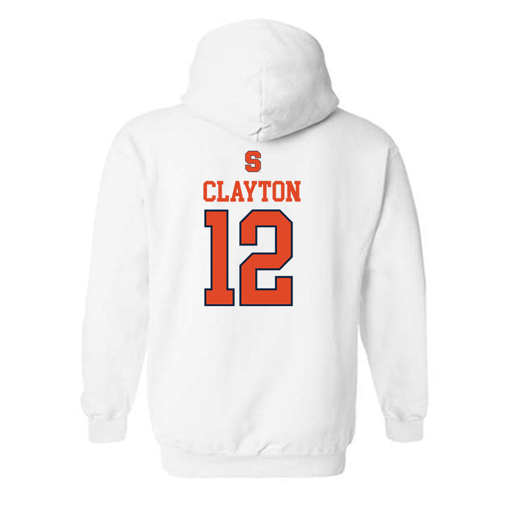 Syracuse - NCAA Men's Basketball : Anthony Clayton - Classic Shersey Hooded Sweatshirt