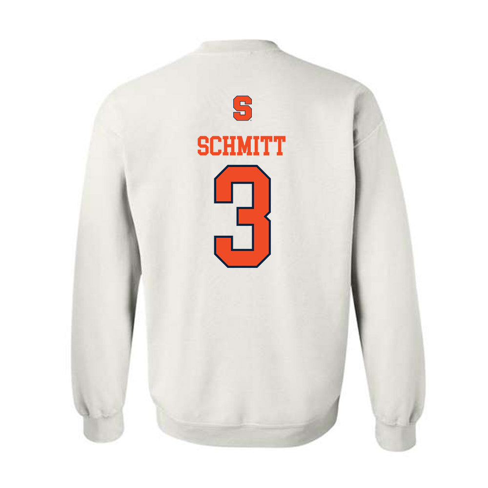 Syracuse - NCAA Women's Basketball : Olivia Schmitt - Classic Shersey Crewneck Sweatshirt-1