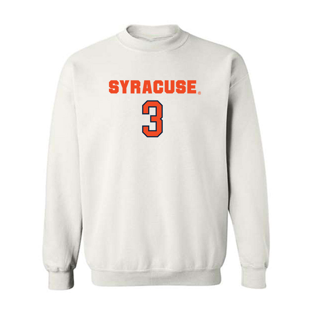 Syracuse - NCAA Women's Basketball : Olivia Schmitt - Classic Shersey Crewneck Sweatshirt-0