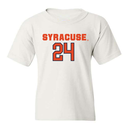 Syracuse - NCAA Men's Basketball : Noah Lobdell - Classic Shersey Youth T-Shirt