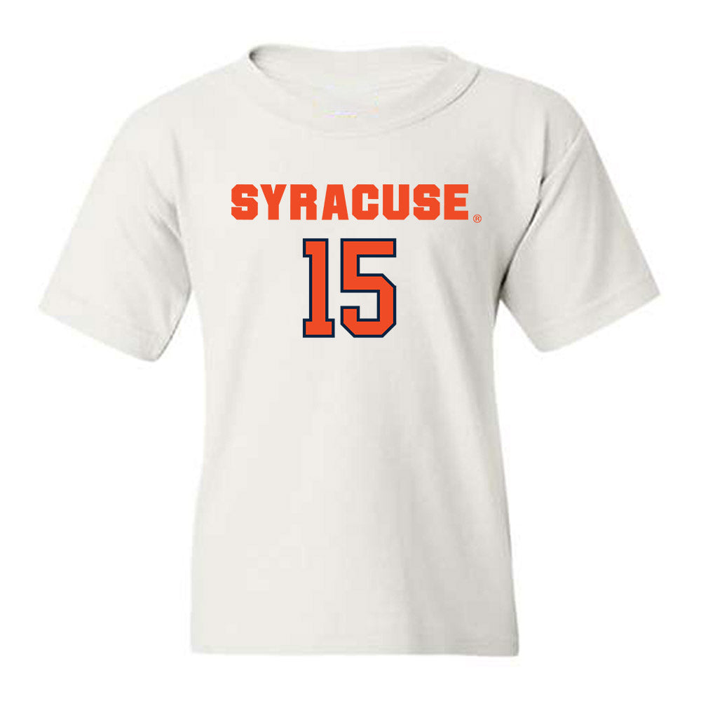Syracuse - NCAA Women's Basketball : Angelica Velez - Classic Shersey Youth T-Shirt-0