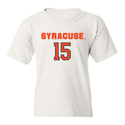 Syracuse - NCAA Women's Basketball : Angelica Velez - Classic Shersey Youth T-Shirt-0