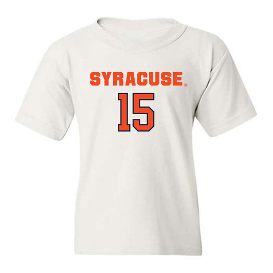 Syracuse - NCAA Women's Basketball : Angelica Velez - Classic Shersey Youth T-Shirt-0