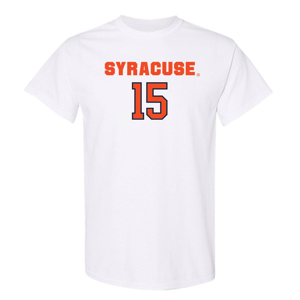 Syracuse - NCAA Women's Basketball : Angelica Velez - Classic Shersey T-Shirt-0