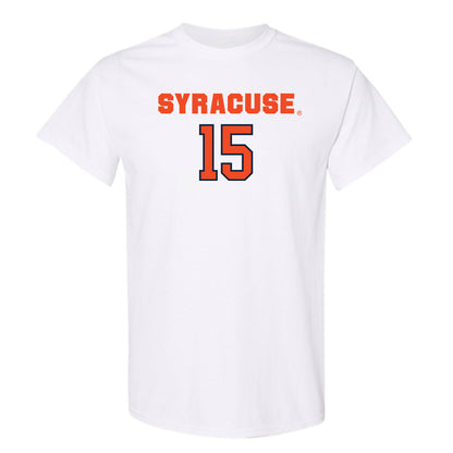 Syracuse - NCAA Women's Basketball : Angelica Velez - Classic Shersey T-Shirt-0