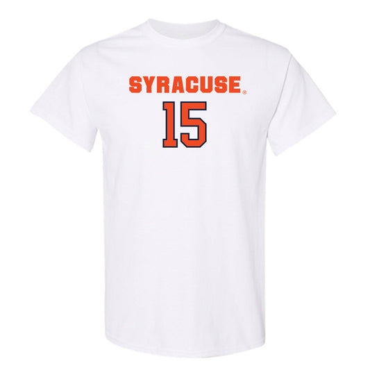 Syracuse - NCAA Women's Basketball : Angelica Velez - Classic Shersey T-Shirt-0