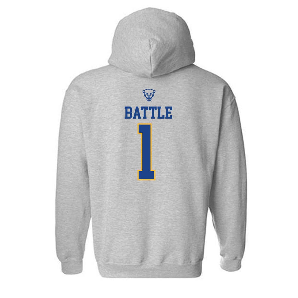 Pittsburgh - NCAA Women's Basketball : Aaryn Battle - Classic Shersey Hooded Sweatshirt