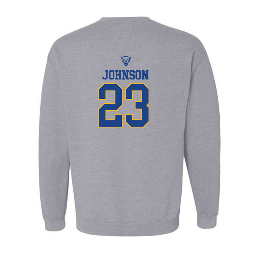 Pittsburgh - NCAA Women's Basketball : Mikayla Johnson - Classic Shersey Crewneck Sweatshirt-1