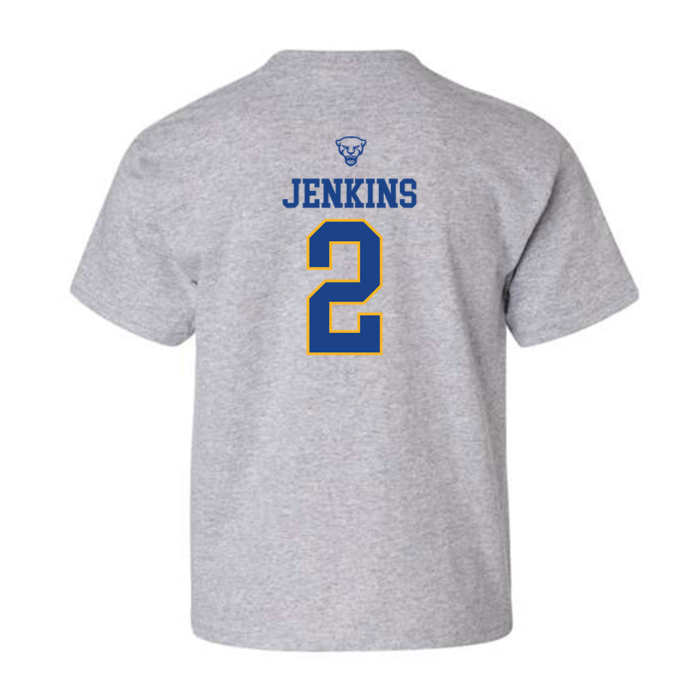 Pittsburgh - NCAA Women's Basketball : Amiya Jenkins - Youth T-Shirt