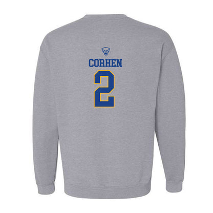 Pittsburgh - NCAA Men's Basketball : Cam Corhen - Classic Shersey Crewneck Sweatshirt-1