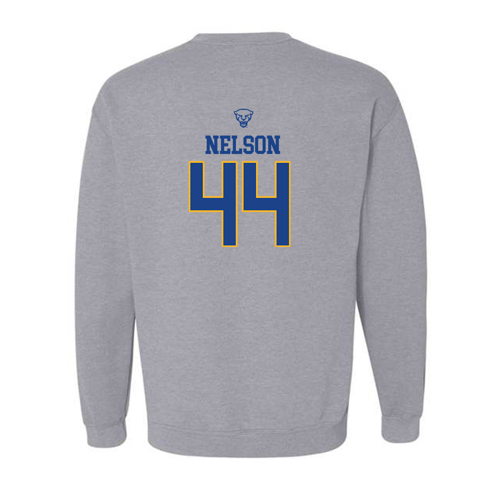 Pittsburgh - NCAA Men's Basketball : Jajuan Nelson - Classic Shersey Crewneck Sweatshirt-1