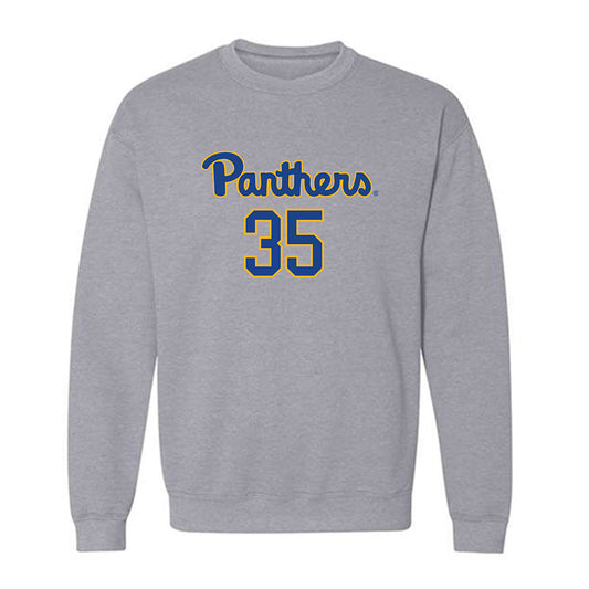 Pittsburgh - NCAA Men's Basketball : Benjamin Mayhew - Classic Shersey Crewneck Sweatshirt-0