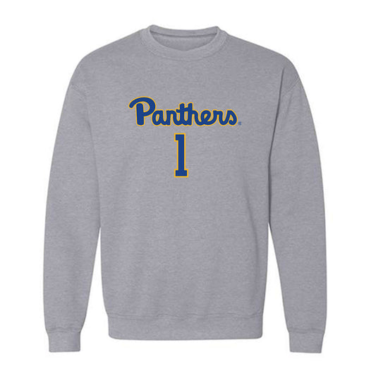 Pittsburgh - NCAA Men's Basketball : Dishon Jackson - Classic Shersey Crewneck Sweatshirt-0