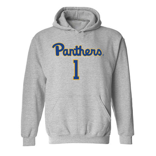 Pittsburgh - NCAA Men's Basketball : Dishon Jackson - Classic Shersey Hooded Sweatshirt-0