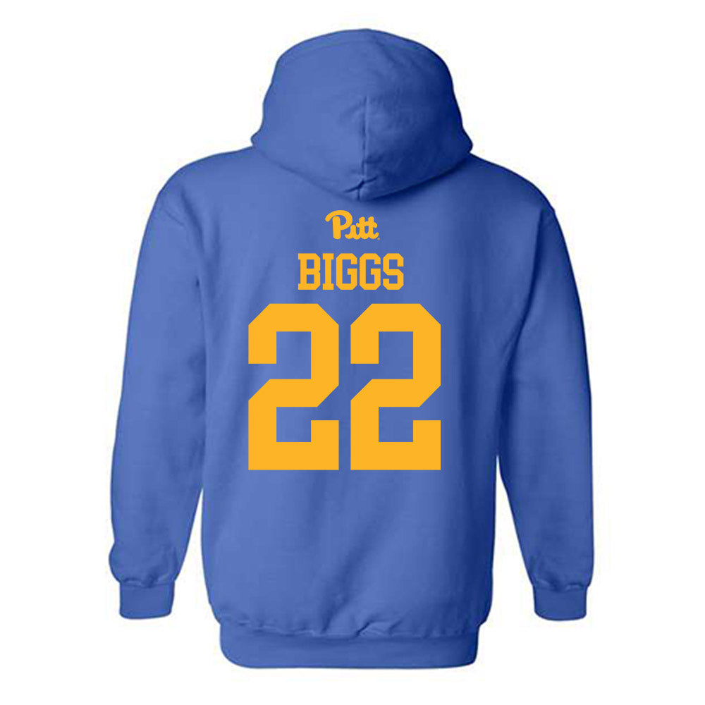 Pittsburgh - NCAA Women's Basketball : Audrey Biggs - Hooded Sweatshirt