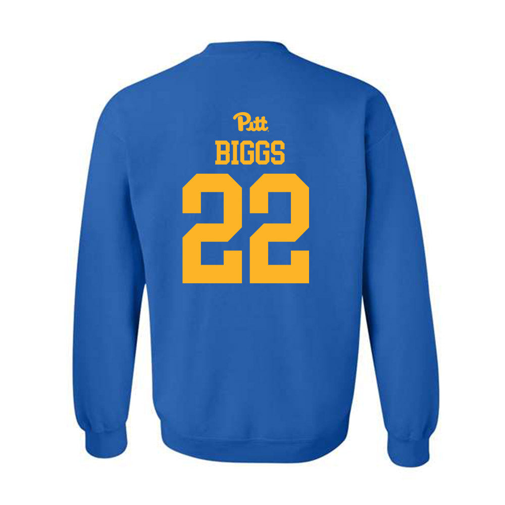 Pittsburgh - NCAA Women's Basketball : Audrey Biggs - Crewneck Sweatshirt