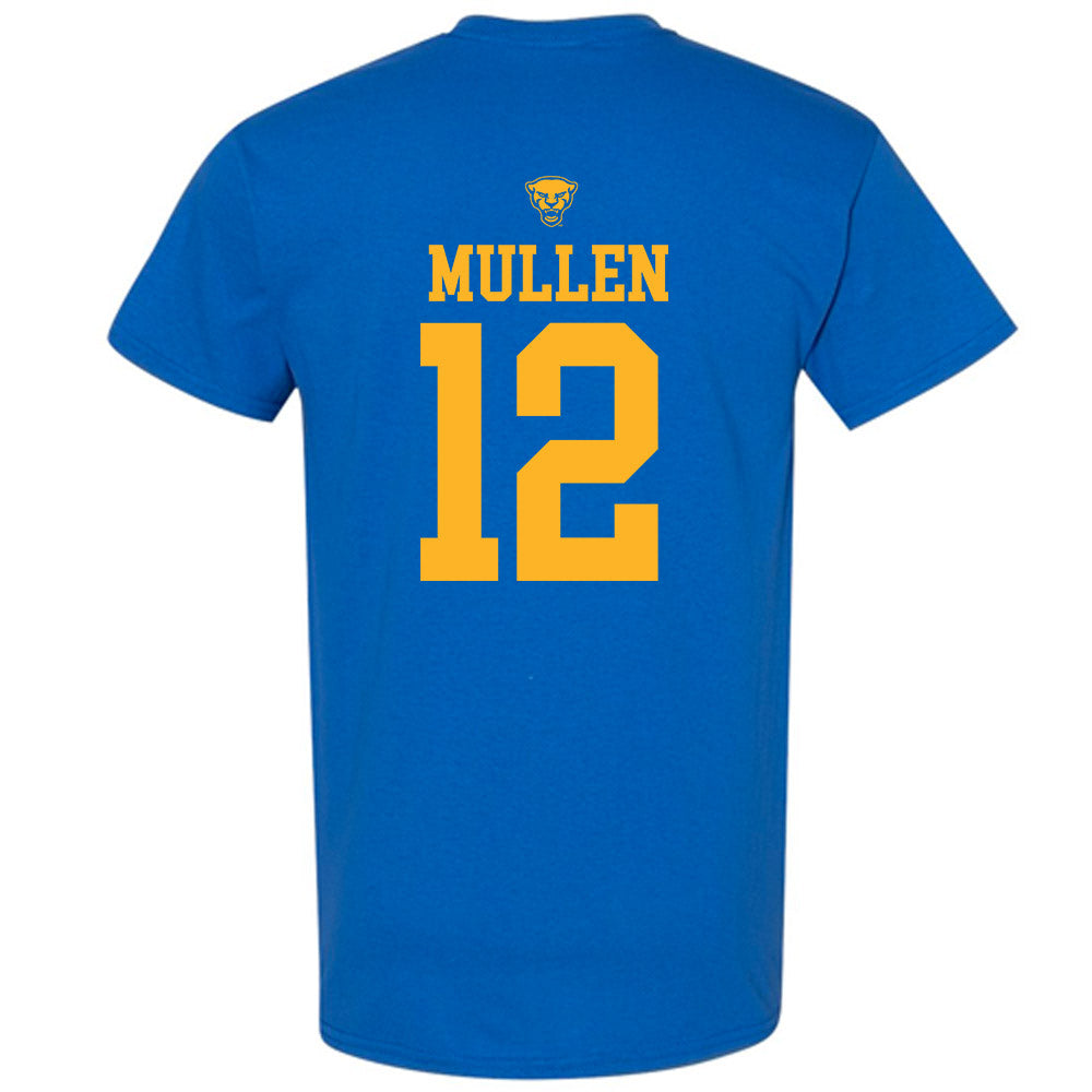 Pittsburgh - NCAA Men's Basketball : Kieran Mullen - Sports Shersey T-Shirt-1