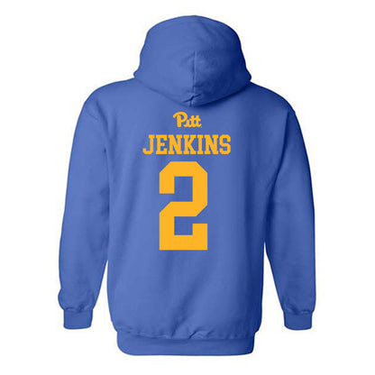 Pittsburgh - NCAA Women's Basketball : Amiya Jenkins - Hooded Sweatshirt