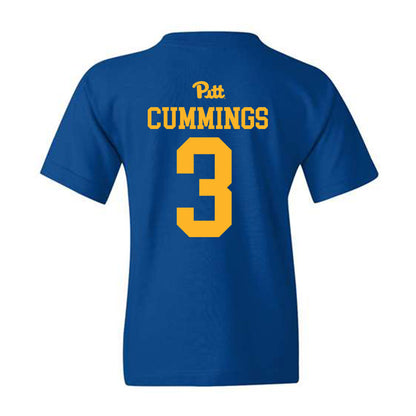 Pittsburgh - NCAA Men's Basketball : Brandin Cummings - Youth T-Shirt