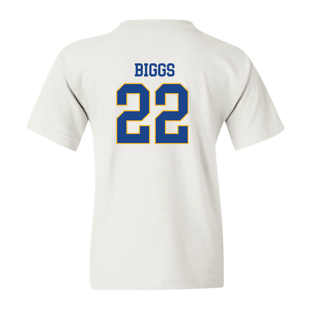 Pittsburgh - NCAA Women's Basketball : Audrey Biggs - Youth T-Shirt
