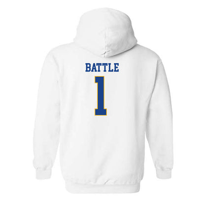 Pittsburgh - NCAA Women's Basketball : Aaryn Battle - Classic Shersey Hooded Sweatshirt