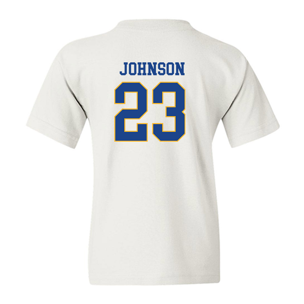 Pittsburgh - NCAA Women's Basketball : Mikayla Johnson - Classic Shersey Youth T-Shirt-1