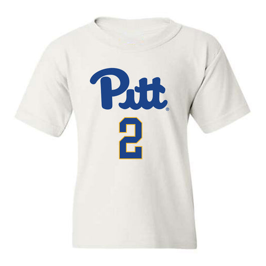 Pittsburgh - NCAA Women's Basketball : Amiya Jenkins - Youth T-Shirt