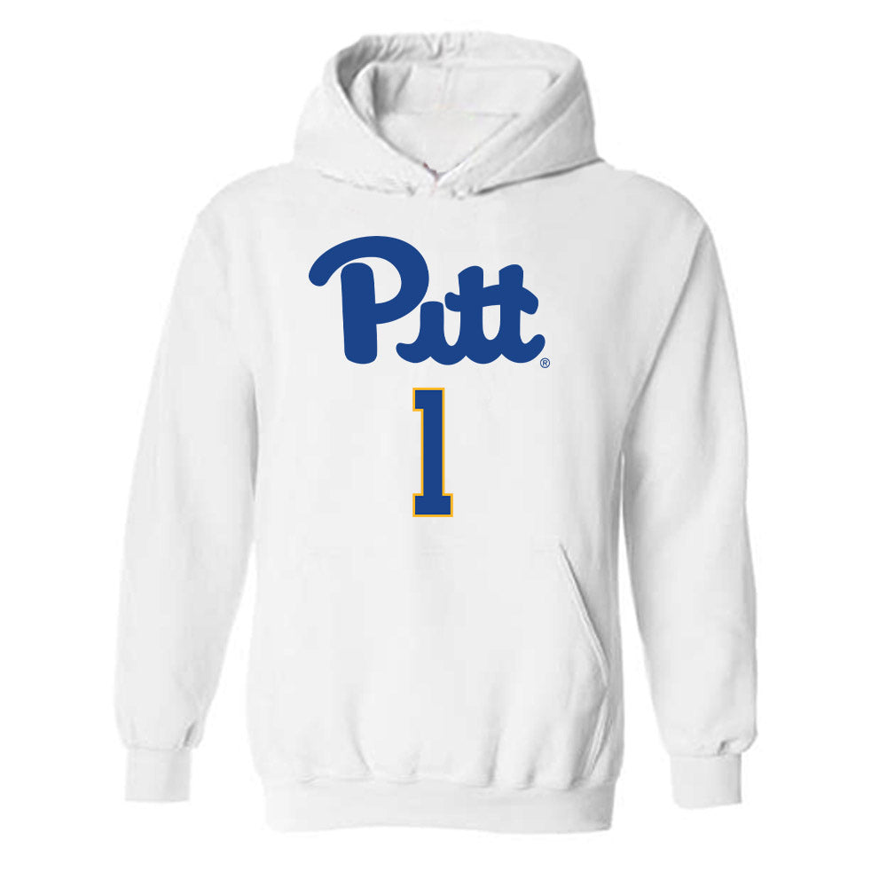 Pittsburgh - NCAA Men's Basketball : Dishon Jackson - Classic Shersey Hooded Sweatshirt-0