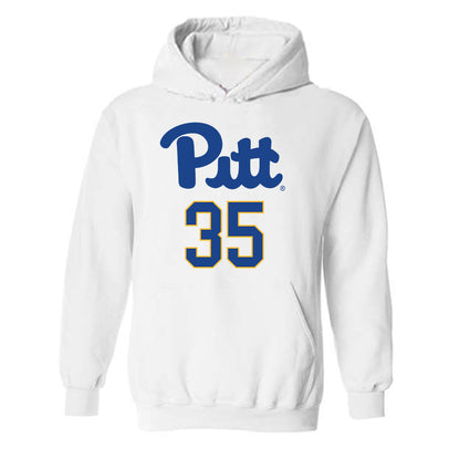 Pittsburgh - NCAA Men's Basketball : Benjamin Mayhew - Classic Shersey Hooded Sweatshirt-0