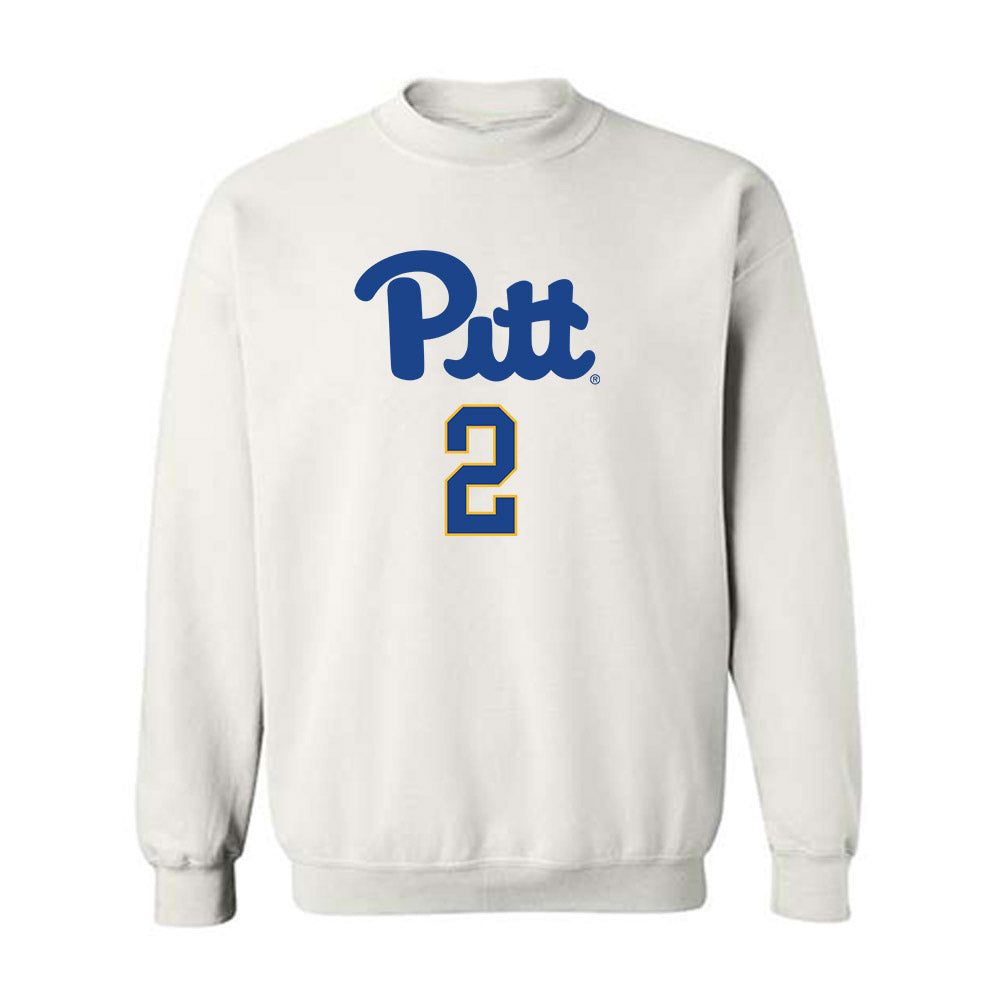 Pittsburgh - NCAA Men's Basketball : Cam Corhen - Classic Shersey Crewneck Sweatshirt-0