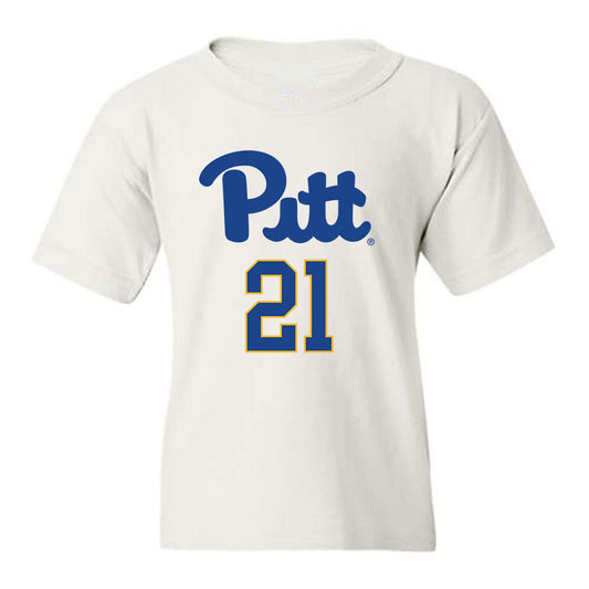Pittsburgh - NCAA Men's Basketball : Macari Moore - Classic Shersey Youth T-Shirt-0