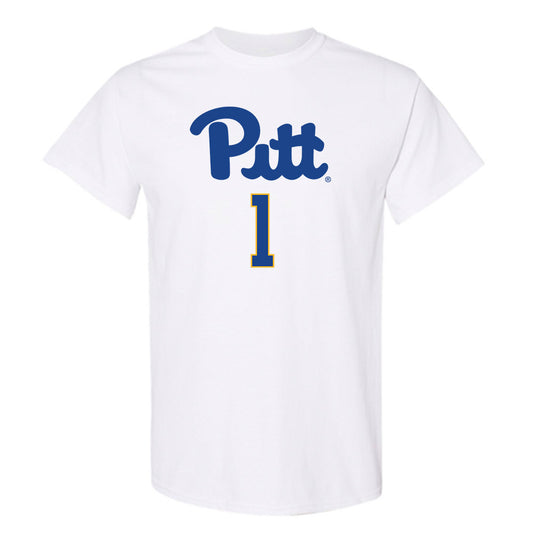Pittsburgh - NCAA Men's Basketball : Dishon Jackson - Classic Shersey T-Shirt-0