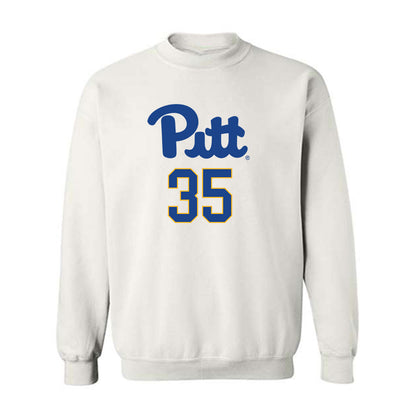 Pittsburgh - NCAA Men's Basketball : Benjamin Mayhew - Classic Shersey Crewneck Sweatshirt-0