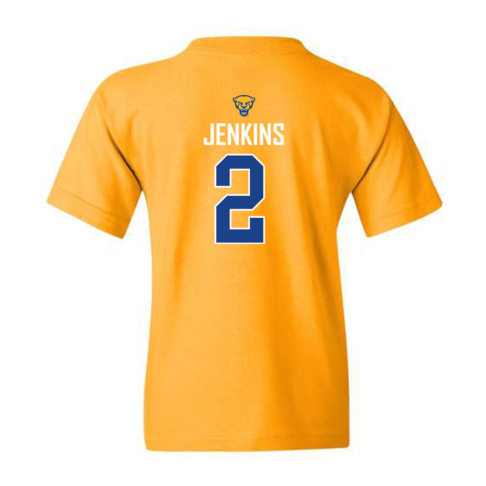 Pittsburgh - NCAA Women's Basketball : Amiya Jenkins - Youth T-Shirt