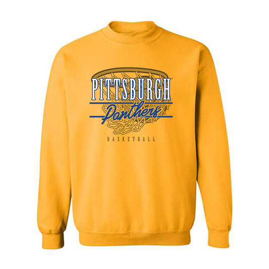 Pittsburgh - NCAA Men's Basketball : Dishon Jackson - Sports Shersey Crewneck Sweatshirt-0