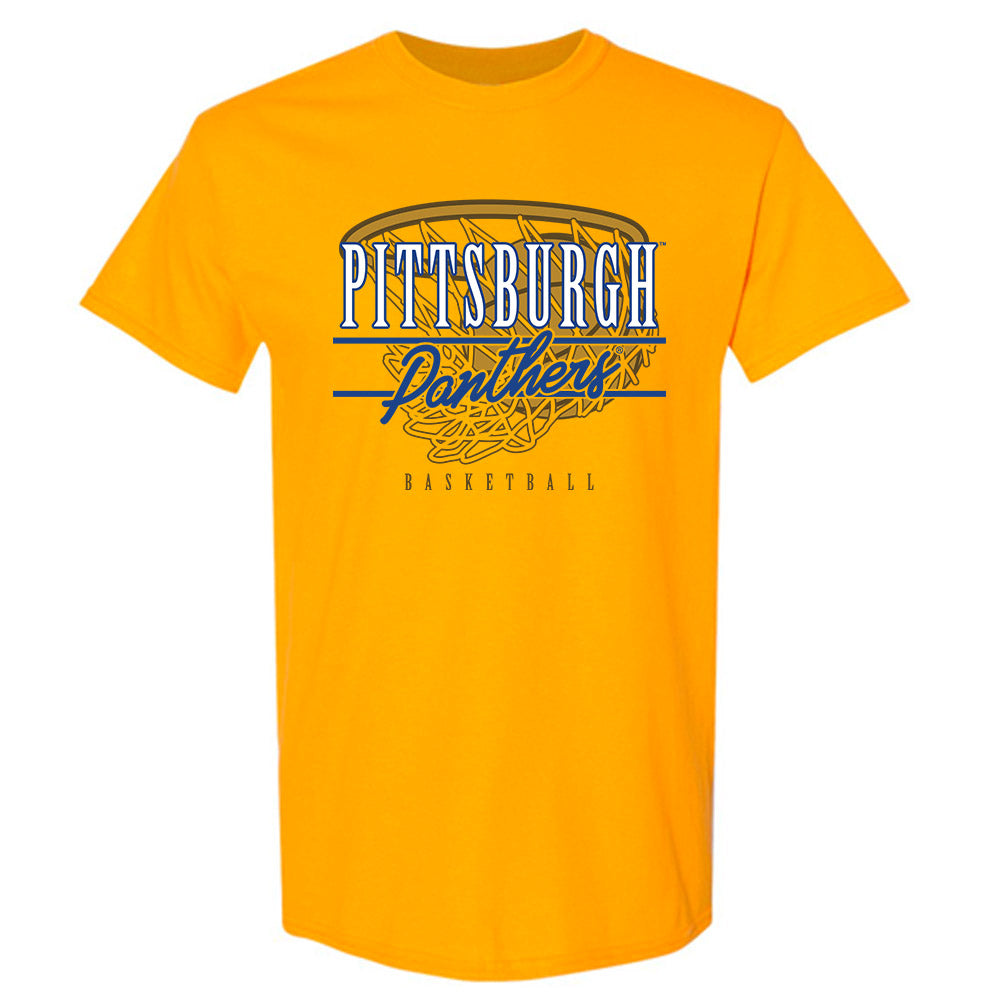 Pittsburgh - NCAA Men's Basketball : Benjamin Mayhew - Sports Shersey T-Shirt-0