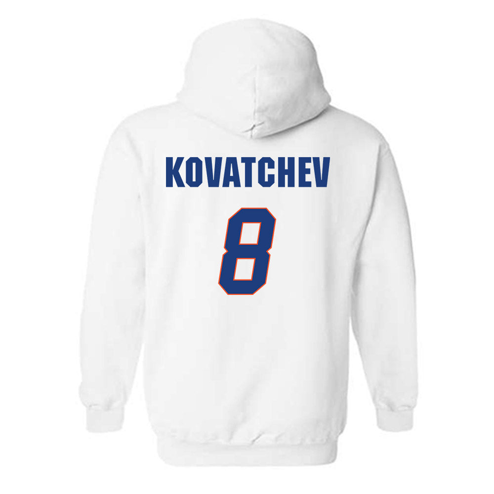 Florida - NCAA Men's Basketball : Alex Kovatchev - Sports Shersey Hooded Sweatshirt-1