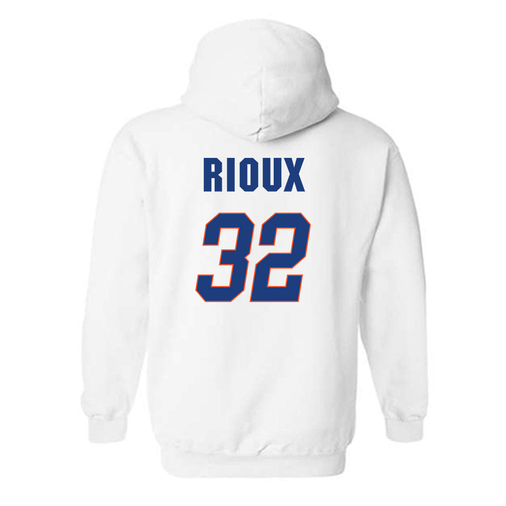 Florida - NCAA Men's Basketball : Olivier Rioux - Sports Shersey Hooded Sweatshirt