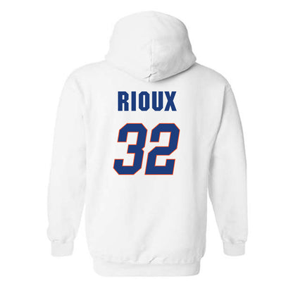 Florida - NCAA Men's Basketball : Olivier Rioux - Sports Shersey Hooded Sweatshirt