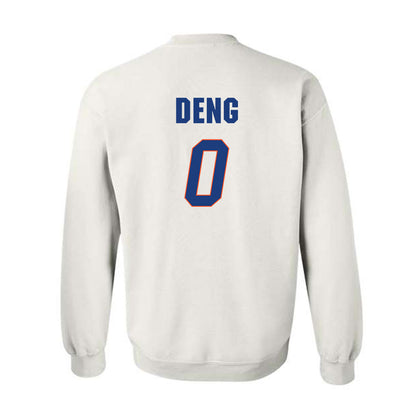 Florida - NCAA Women's Basketball : Sarah Deng - Sports Shersey Crewneck Sweatshirt-1