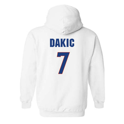 Florida - NCAA Women's Basketball : Emilija Dakic - Sports Shersey Hooded Sweatshirt-1